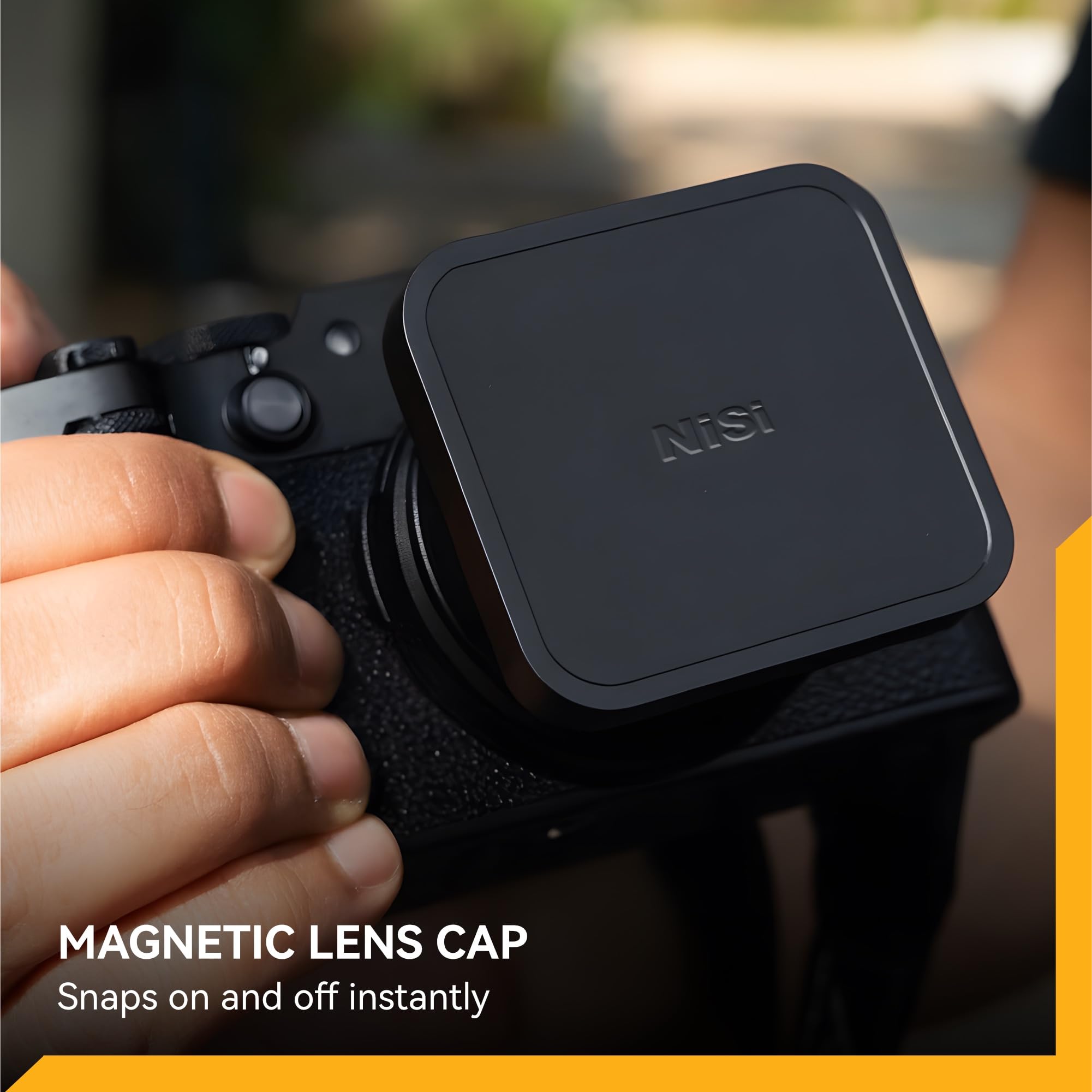 Amazon.com : NiSi JetMag Pro Fuji X100 Series Lens Hood Kit (Black